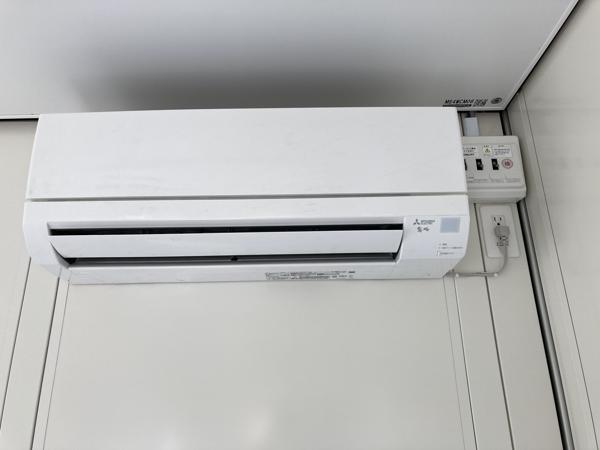 石川県穴水店/展示場の新棟ユニットハウス・プレハブ・コンテナハウス47MSL(3.02坪)の各設備のエアコン