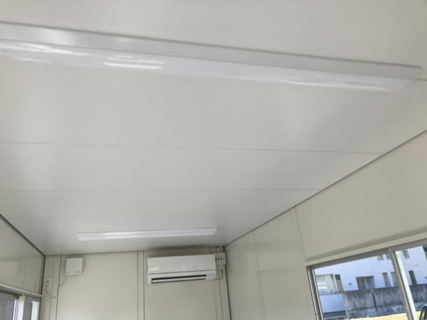 石川県穴水店/展示場の新棟ユニットハウス・プレハブ・コンテナハウス47MSL(3.02坪)の各設備の照明器具