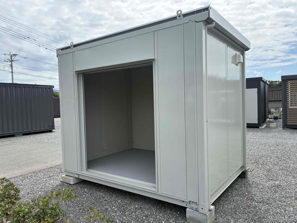 福岡県朝倉店/展示場の中古ユニットハウス・プレハブ・コンテナハウスCT-32J(2.16坪)の本体の外観