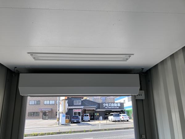 広島県広島八木店/展示場の中古ユニットハウス・プレハブ・コンテナハウスCT-32J(2.16坪)の各設備の照明器具
