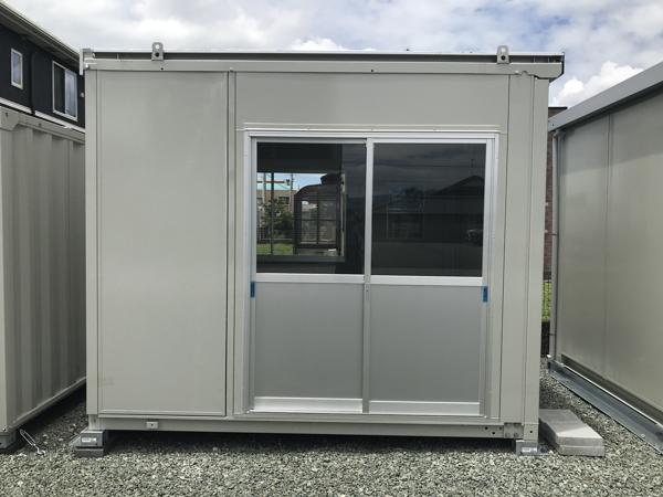 熊本県熊本出張所/熊本菊陽総合展示場の中古ユニットハウス・プレハブ・コンテナハウスCT-32J(2.16坪)の本体の外観