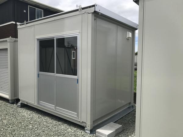 熊本県熊本出張所/熊本菊陽総合展示場の中古ユニットハウス・プレハブ・コンテナハウスCT-32J(2.16坪)の本体の外観