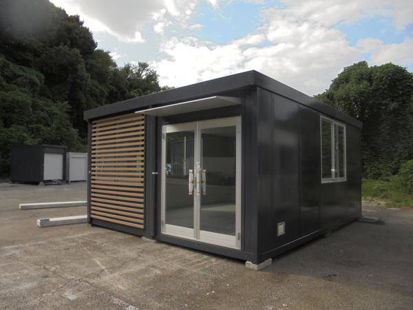 岡山県岡山営業所/展示場の中古ユニットハウス・プレハブ・コンテナハウスCT-54J(7.86坪)の本体の外観