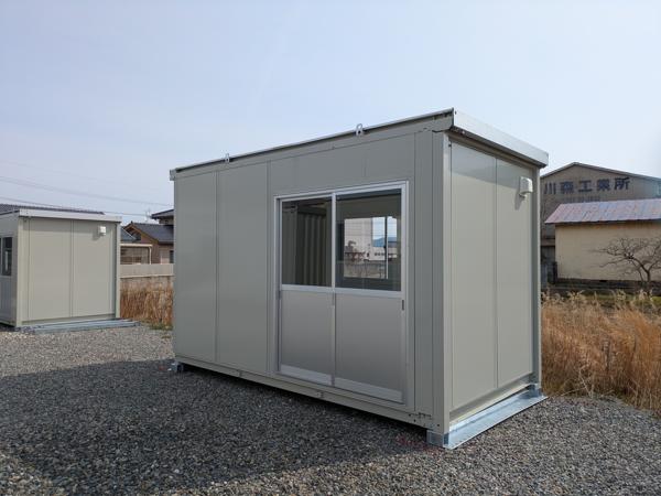 石川県七尾店/展示場の中古ユニットハウス・プレハブ・コンテナハウスCT-41J(2.83坪)の本体の外観