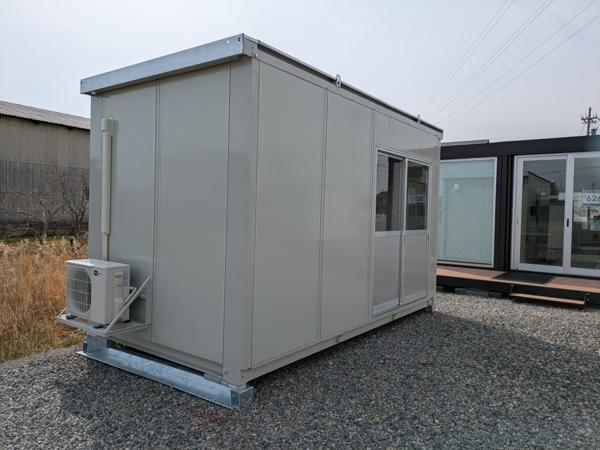石川県七尾店/展示場の中古ユニットハウス・プレハブ・コンテナハウスCT-41J(2.83坪)の本体の外観