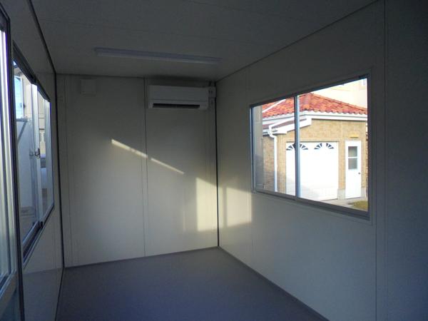 鳥取県米子店/展示場の新棟ユニットハウス・プレハブ・コンテナハウス47MSL(3.02坪)の本体の内観