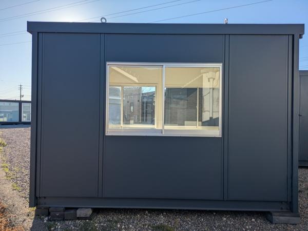 石川県七尾店/展示場の新棟ユニットハウス・プレハブ・コンテナハウス38MSL(2.43坪)の本体の外観