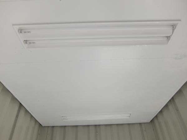 富山県富山営業所/展示場の中古ユニットハウス・プレハブ・コンテナハウスCT-32JG(2.16坪)の各設備の照明器具