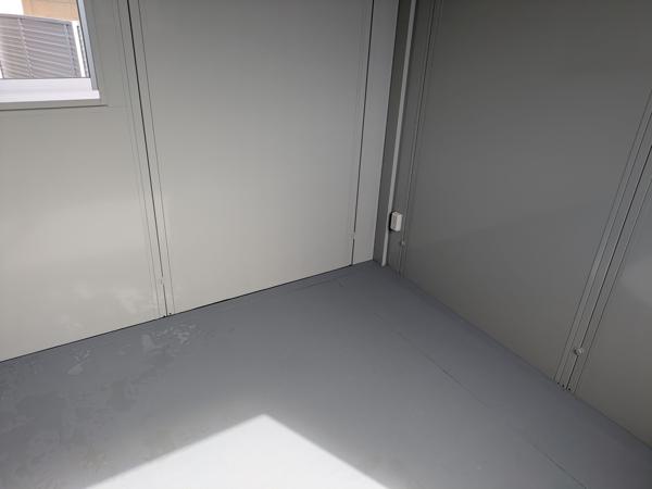 栃木県宇都宮戸祭店/展示場の中古ユニットハウス・プレハブ・コンテナハウスCT-41J(2.16坪)の本体の内観
