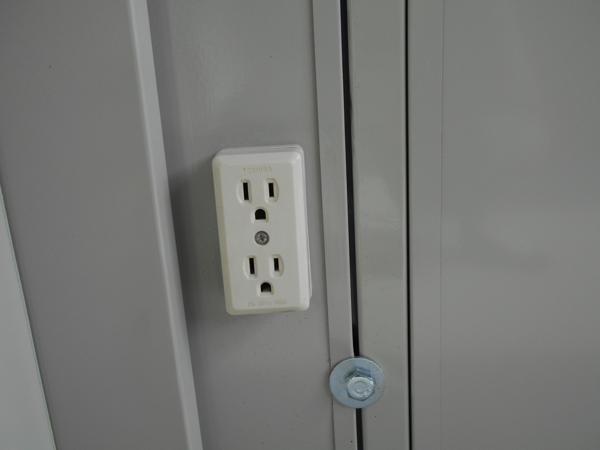 島根県出雲店/展示場の中古ユニットハウス・プレハブ・コンテナハウスCT-41J(2.83坪)の各設備のコンセント