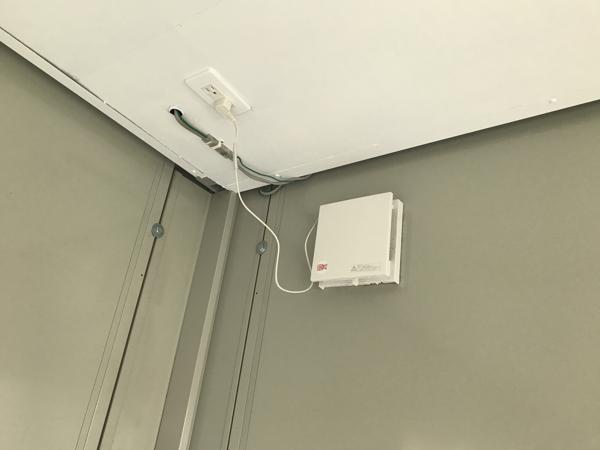 熊本県熊本出張所/熊本菊陽総合展示場の中古ユニットハウス・プレハブ・コンテナハウスCT-41J(2.83坪)の各設備の換気扇