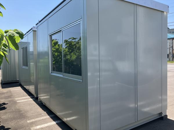 北海道函館店/展示場の中古ユニットハウス・プレハブ・コンテナハウスCT-32J(2.16坪)の本体の外観