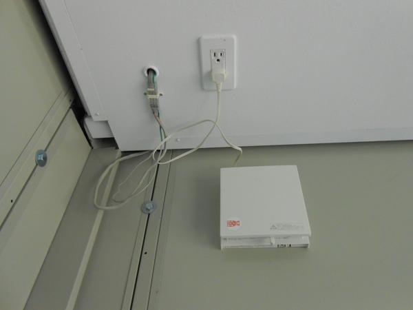 群馬県館林店/展示場の中古ユニットハウス・プレハブ・コンテナハウスCT-41J(2.83坪)の各設備の換気扇