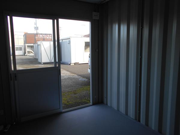 島根県出雲店/展示場の中古ユニットハウス・プレハブ・コンテナハウスCT-32JG(2.16坪)の本体の内観