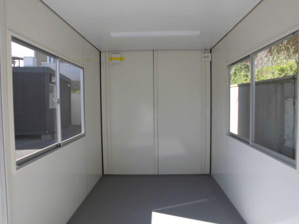 鹿児島県鹿児島出張所/展示場の新棟ユニットハウス・プレハブ・コンテナハウス47MSL(3.02坪)の本体の内観
