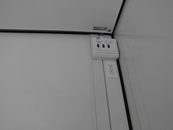 鹿児島県鹿児島出張所/展示場の新棟ユニットハウス・プレハブ・コンテナハウス47MSL(3.02坪)の各設備の分電盤