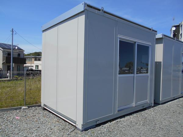 福島県いわき四倉店/展示場の中古ユニットハウス・プレハブ・コンテナハウスCT-32J(2.16坪)の本体の外観
