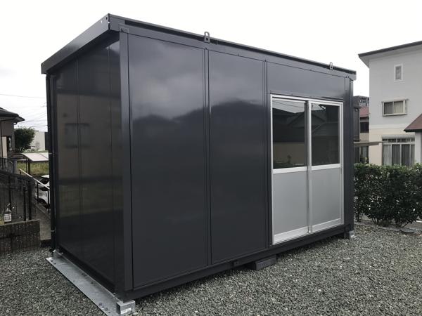 熊本県熊本出張所/熊本菊陽総合展示場の中古ユニットハウス・プレハブ・コンテナハウスCT-41J(2.83坪)の本体の外観