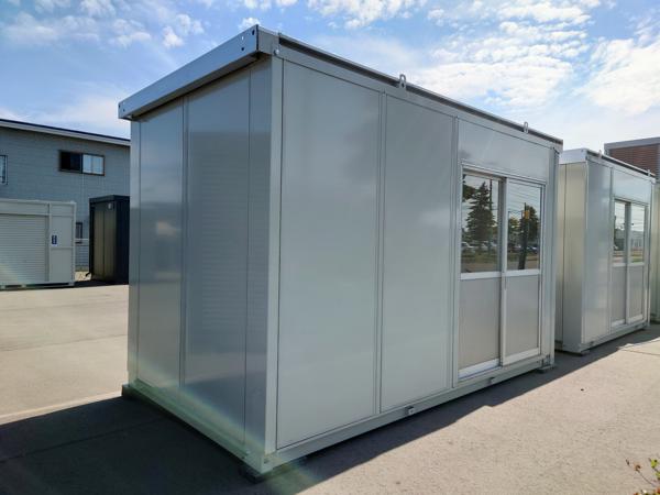 北海道帯広店/展示場の中古ユニットハウス・プレハブ・コンテナハウスCT-41J(2.83坪)の本体の外観