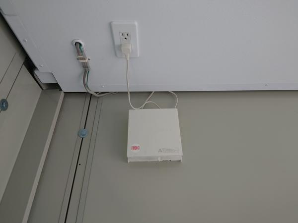 北海道帯広店/展示場の中古ユニットハウス・プレハブ・コンテナハウスCT-41J(2.83坪)の各設備の換気扇