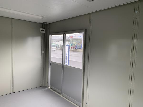 栃木県矢板店/展示場の中古ユニットハウス・プレハブ・コンテナハウスCT-41J(2.83坪)の本体の内観