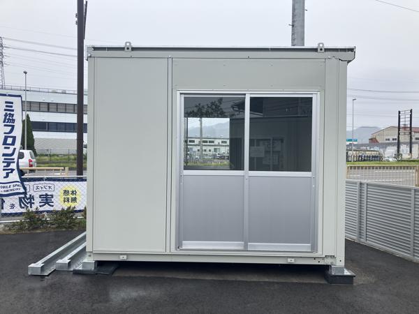 長野県長野店/展示場の中古ユニットハウス・プレハブ・コンテナハウスCT-32J(2.16坪)の本体の外観