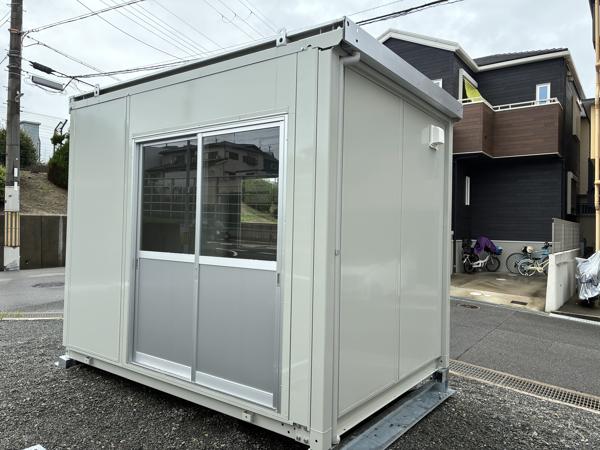 大阪府枚方店/展示場の中古ユニットハウス・プレハブ・コンテナハウスCT-32J(2.13坪)の本体の外観