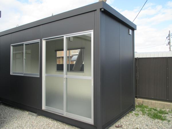 島根県松江営業所/展示場の新棟ユニットハウス・プレハブ・コンテナハウス47MSL(3.02坪)の本体の外観