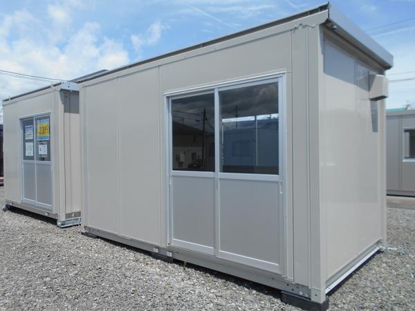 福島県福島店/展示場の中古ユニットハウス・プレハブ・コンテナハウスCT-42J(2.93坪)の本体の外観