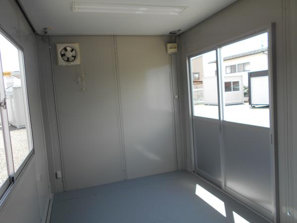 福島県福島店/展示場の中古ユニットハウス・プレハブ・コンテナハウスCT-42J(2.93坪)の本体の内観