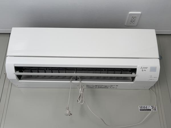 長崎県長崎店/展示場の中古ユニットハウス・プレハブ・コンテナハウスCT-41J(2.83坪)の各設備のエアコン