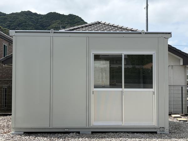 長崎県長崎店/展示場の中古ユニットハウス・プレハブ・コンテナハウスCT-41J(2.83坪)の本体の外観