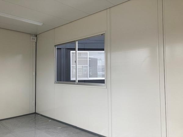 群馬県前橋店/展示場の新棟ユニットハウス・プレハブ・コンテナハウス47MSL(3.02坪)の本体の内観