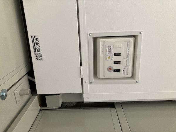 群馬県前橋店/展示場の中古ユニットハウス・プレハブ・コンテナハウスCT-54J(7.86坪)の各設備の分電盤