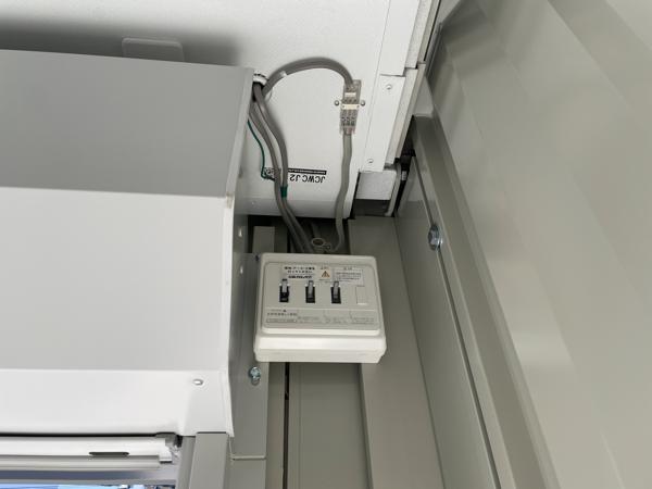 埼玉県草加店/展示場の中古ユニットハウス・プレハブ・コンテナハウスCT-32JG(2.16坪)の各設備の換気扇