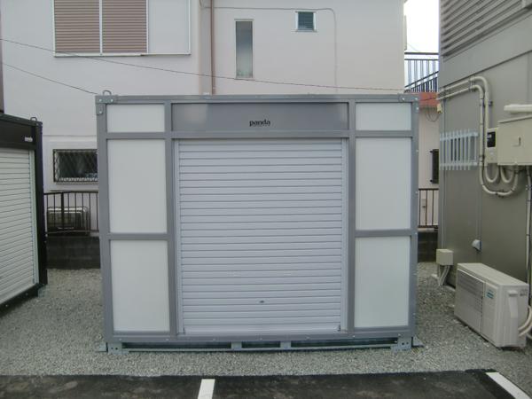 神奈川県平塚店/展示場の新棟ユニットハウス・プレハブ・コンテナハウスPanda3.0 PS3K(1.60坪)の本体の外観