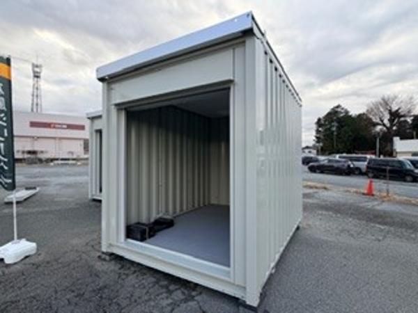 山梨県笛吹一宮店/展示場の中古ユニットハウス・プレハブ・コンテナハウスCT-32J(2.16坪)の本体の外観