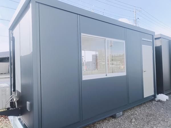 山梨県山梨出張所/総合展示場の新棟ユニットハウス・プレハブ・コンテナハウス47MSL(3.02坪)の本体の外観