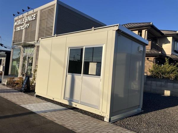 群馬県伊勢崎バイパス店/展示場の中古ユニットハウス・プレハブ・コンテナハウスCT-41J(2.83坪)の本体の外観