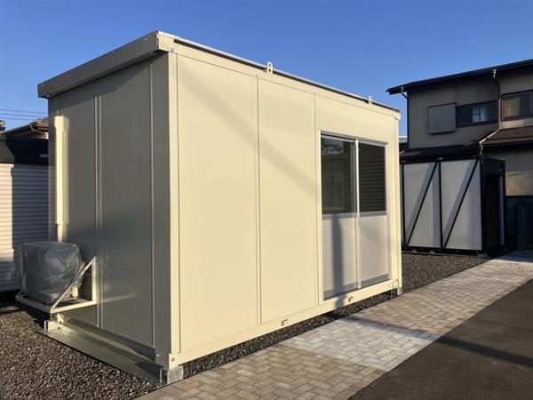 群馬県伊勢崎バイパス店/展示場の中古ユニットハウス・プレハブ・コンテナハウスCT-41J(2.83坪)の本体の外観