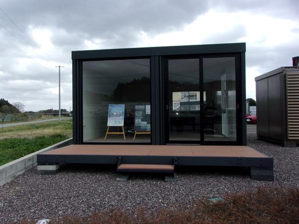 福島県白河店/展示場の新棟ユニットハウス・プレハブ・コンテナハウス57MS1