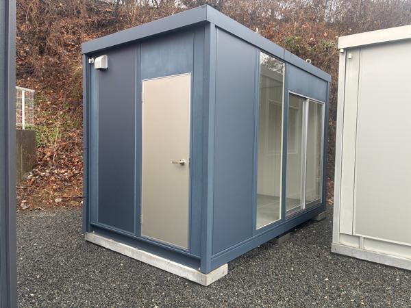 岩手県宮古店/展示場の新棟ユニットハウス・プレハブ・コンテナハウス38MSL(2.43坪)の本体の外観