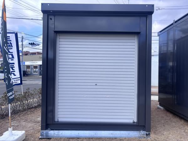 佐賀県佐賀出張所/展示場の中古ユニットハウス・プレハブ・コンテナハウス波板付き CT-32J(2.16坪)の本体の外観