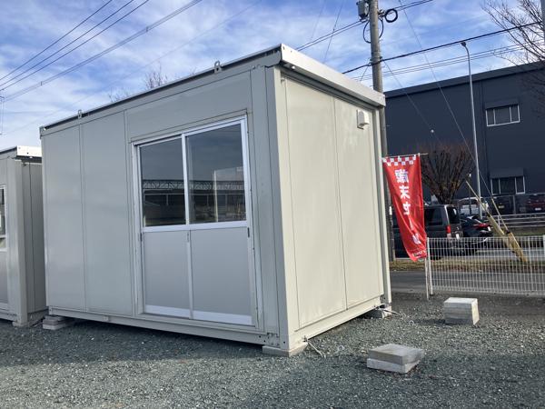 福岡県福岡東店/展示場の中古ユニットハウス・プレハブ・コンテナハウスCT-41J(2.83坪)の本体の外観