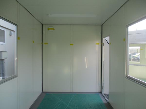 福岡県久留米店/展示場の新棟ユニットハウス・プレハブ・コンテナハウス47MSL(3.02坪)の本体の内観