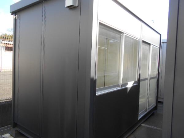 兵庫県姫路西店/展示場の新棟ユニットハウス・プレハブ・コンテナハウス38MSL(2.43坪)の本体の外観