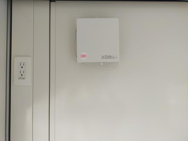 岡山県笠岡店/展示場の新棟ユニットハウス・プレハブ・コンテナハウス38MSL(2.43坪)の各設備の換気扇