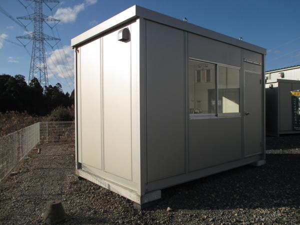 千葉県佐原店/展示場の新棟ユニットハウス・プレハブ・コンテナハウス38MSL(2.43坪)の本体の外観