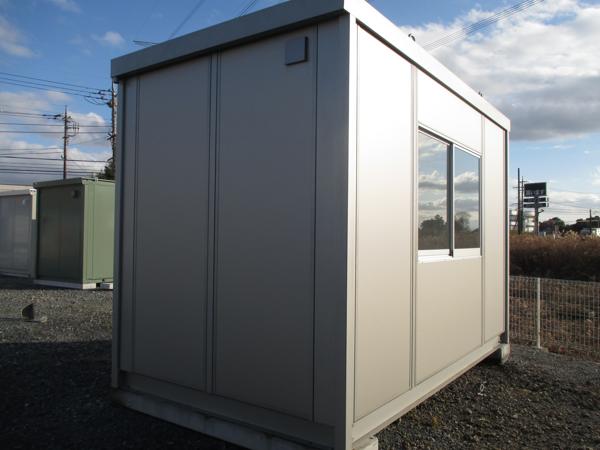 千葉県佐原店/展示場の新棟ユニットハウス・プレハブ・コンテナハウス38MSL(2.43坪)の本体の外観