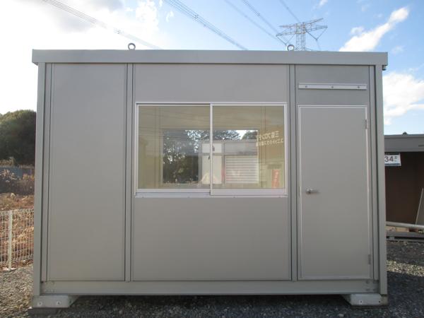 千葉県佐原店/展示場の新棟ユニットハウス・プレハブ・コンテナハウス38MSL(2.43坪)の本体の外観